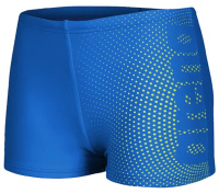 Arena Dim Light Swim Short Boys Blue China/Artic Lime Arena Dim Light Swim Short Boys Blue China/Artic Lime