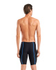 Arena Hyperflow Men's Solid Swim Jammer Black / Blue Cosmo