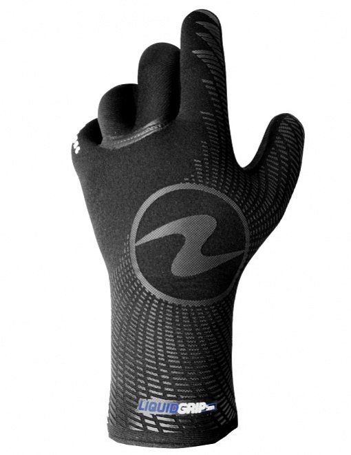 Aqualung Dry Gloves Liquid Seams 3mm Black